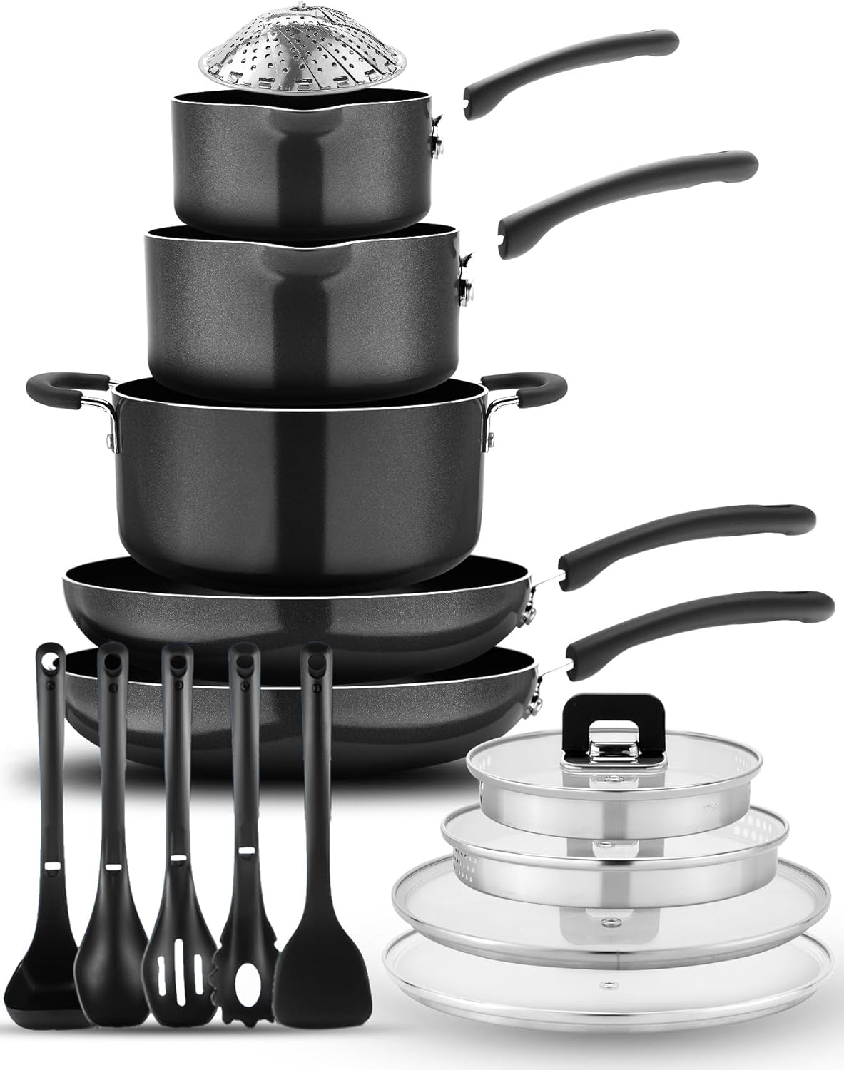 Foldable or Stackable Cookware