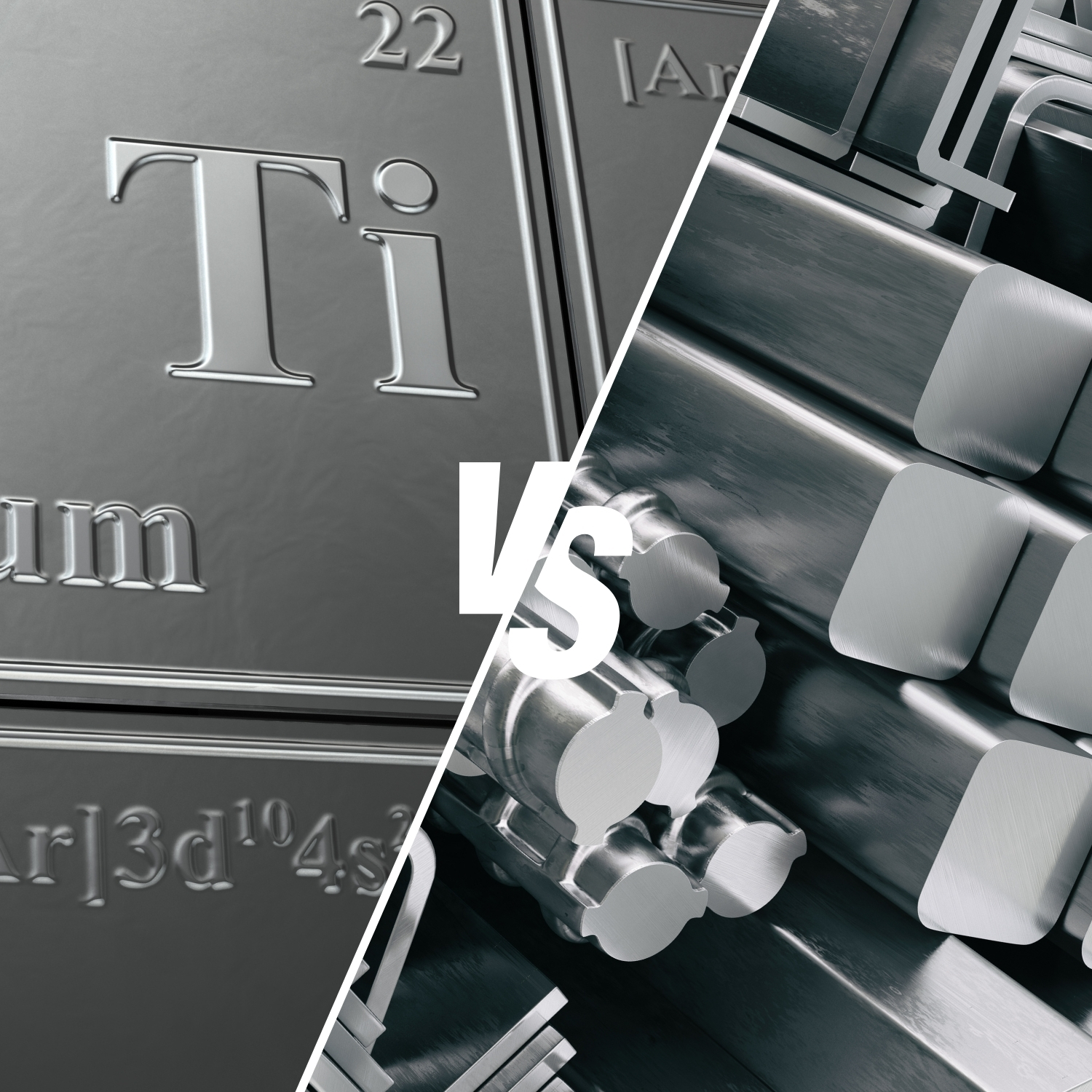 6 Key Differences Between Titanium and Stainless Steel